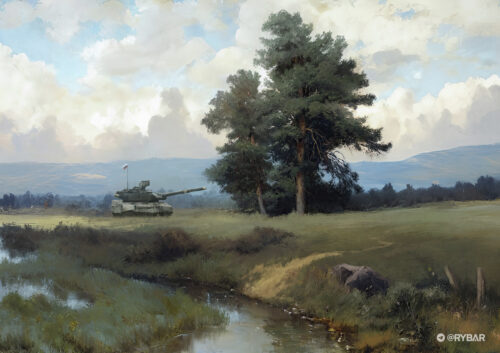 Бойцы 4 омсбр на защите рубежей