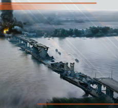 Удар по Антоновскому мосту