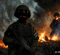 Огненная черта у Клещеевки 