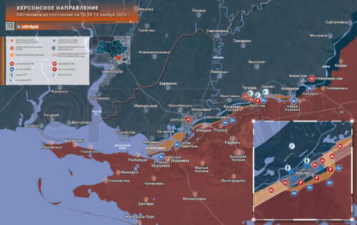 Херсонское направление: продолжение боев в Крынках и цели противника на левом берегу