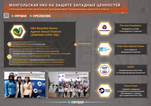 О деструктивной деятельности США в Монголии на примере НКО Beautiful Hearts 