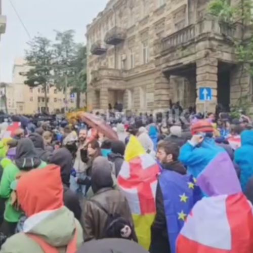 В Грузии продолжаются протесты против закона об иноагентах