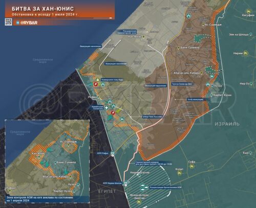 Битва за Хан Юнис: новая операция АОИ к востоку от города