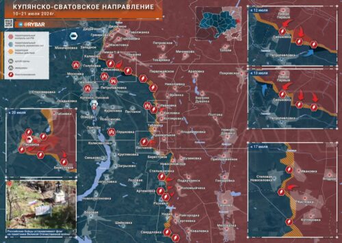 Купянско-Сватовское направление: рывок к Песчаному и бои под Синьковкой