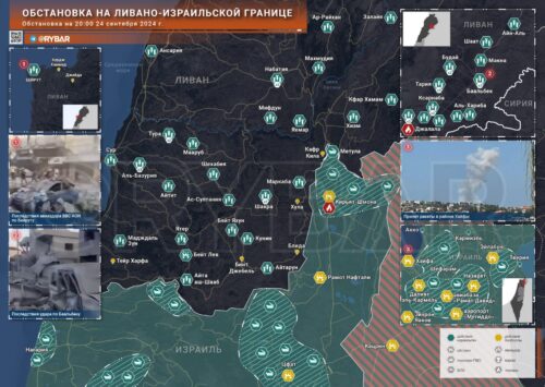 Обстановка на ливано-израильской границе: объявление АОИ воздушной операции в Ливане